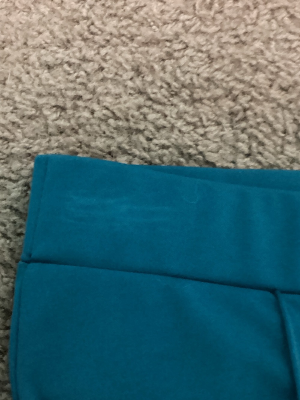 Teal Wide-Leg Pants - Picture 4 of 5